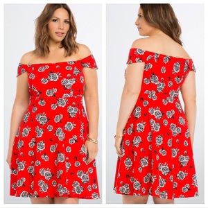 NWOT Torrid Floral Dress